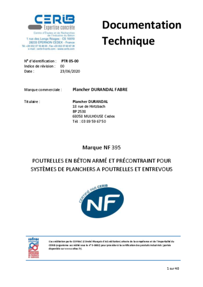Documentation technique Durandal