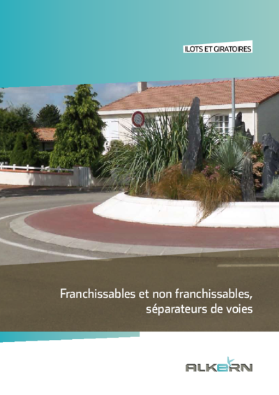 CAT ilots-giratoire franchissable