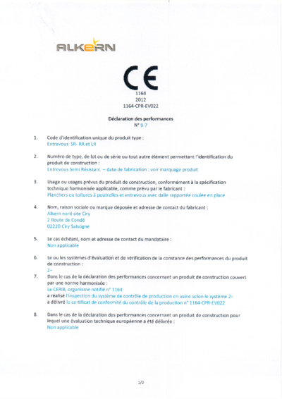 DOP n°9-7-V2 - Entrevous - Usine Ciry Salsogne