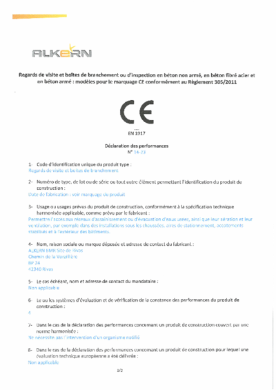 DOP - Regards de visite - Usine Rivas