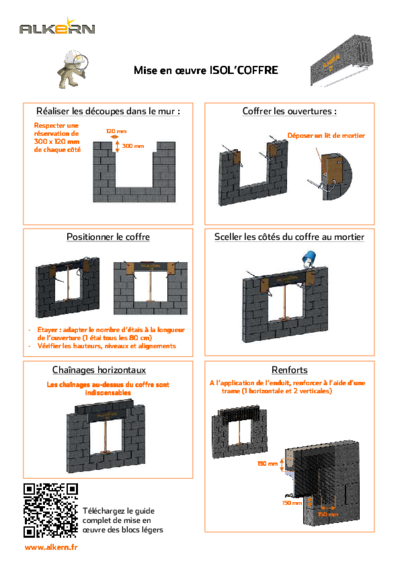 Fiche mise en oeuvre Isol'coffre