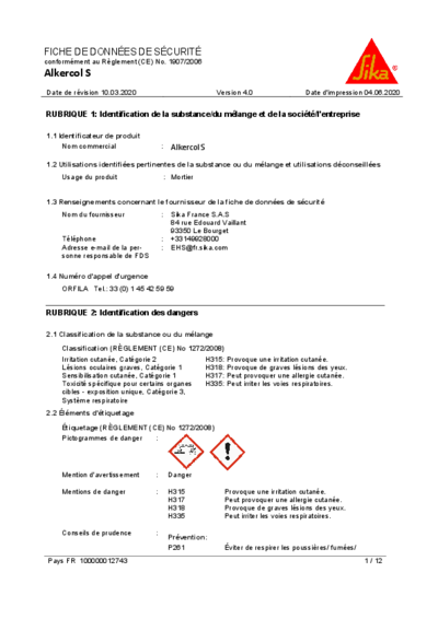 FDS Alkercol S