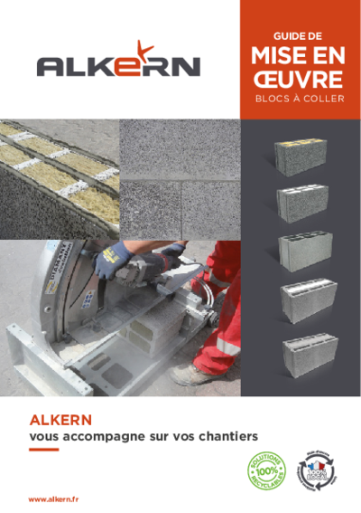 Guide mise en oeuvre des blocs à coller