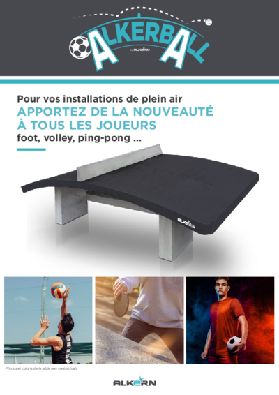 Flyer Alkerball Alkern béton